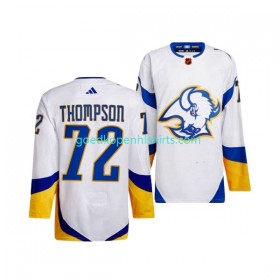 Buffalo Sabres TAGE THOMPSON 72 Adidas 2022-2023 Reverse Retro Wit Authentic Shirt - Mannen